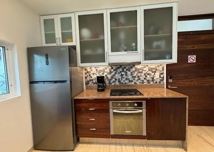 Apartament App 1 Room, Full Kitchen, 2 Private Balcon, Rooftop 24h Pool Sea View, Free Acces Gym