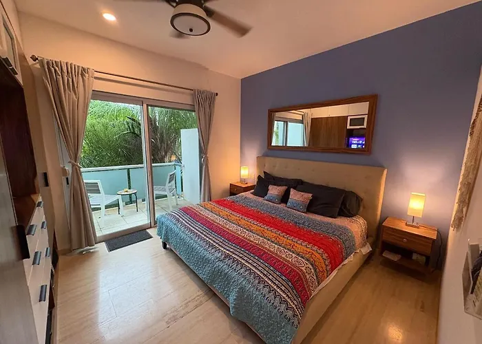 App 1 Room, Full Kitchen, 2 Private Balcon, Rooftop 24h Pool Sea View, Free Acces Gym * Playa del Carmen