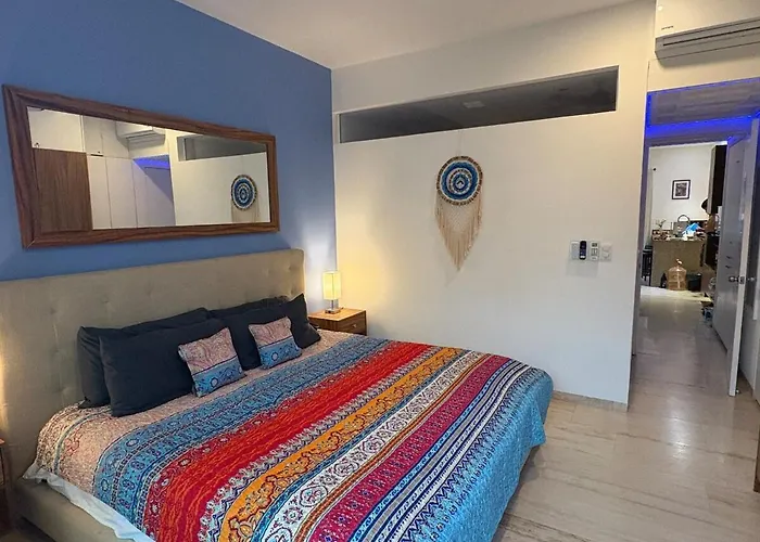 App 1 Room, Full Kitchen, 2 Private Balcon, Rooftop 24h Pool Sea View, Free Acces Gym Apartament *