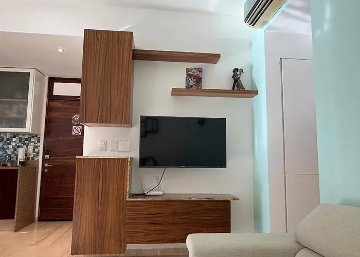 Apartament App 1 Room, Full Kitchen, 2 Private Balcon, Rooftop 24h Pool Sea View, Free Acces Gym
