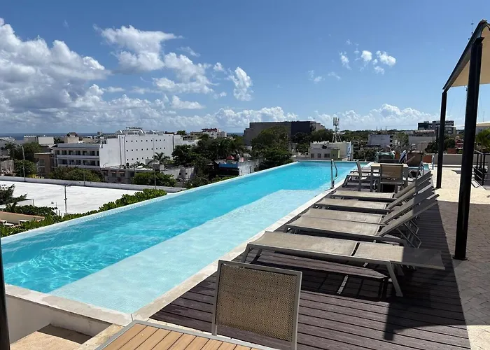 Apartament App 1 Room, Full Kitchen, 2 Private Balcon, Rooftop 24h Pool Sea View, Free Acces Gym *