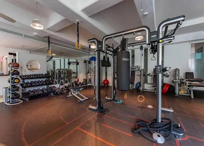 App 1 Room, Full Kitchen, 2 Private Balcon, Rooftop 24h Pool Sea View, Free Acces Gym Apartament